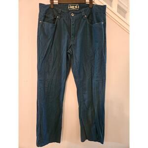 Super Nice Teal Colored Iron Co. Jeans 36x32 100% Cotton Men